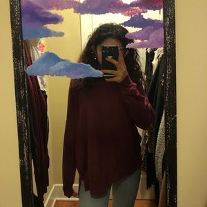 PINK Mock Neck Tunic